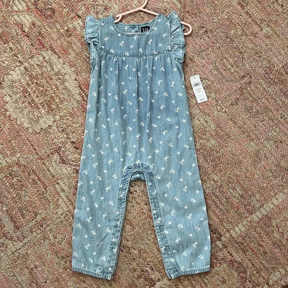 NEW denim jumpsuit